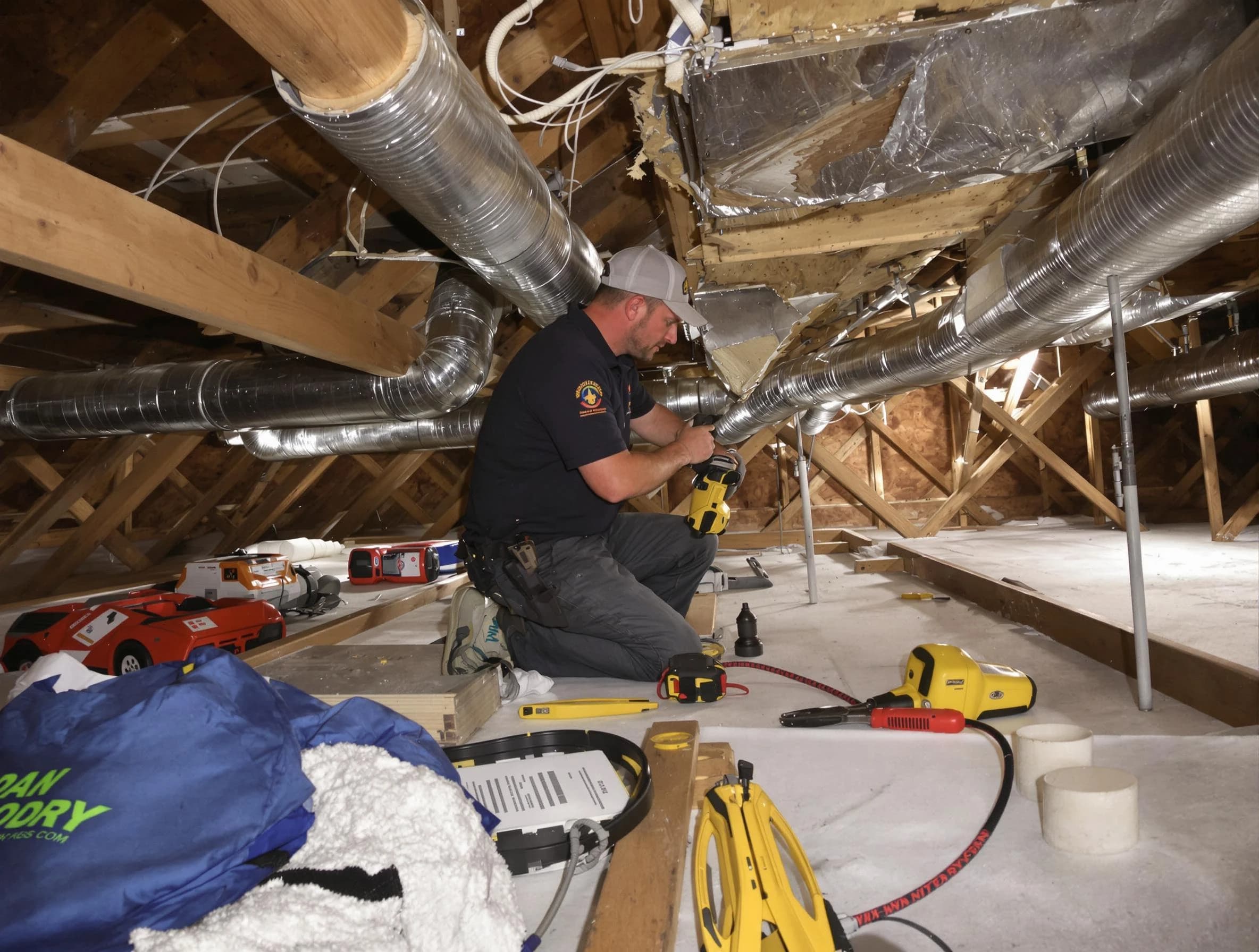 Professional air duct repair by Loveland Air Duct Cleaning in Loveland