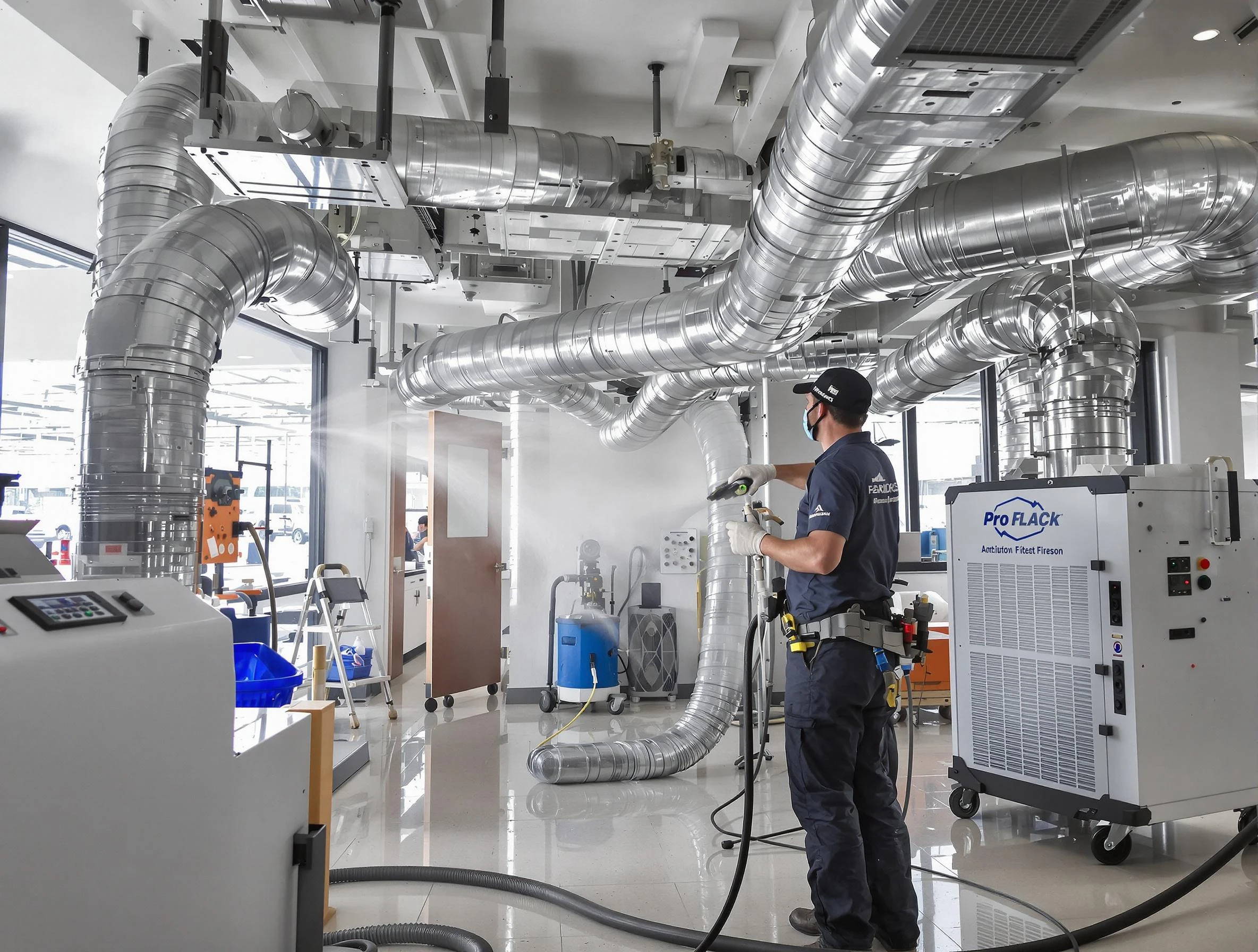 Negative Pressure Air Duct Cleaning in Loveland